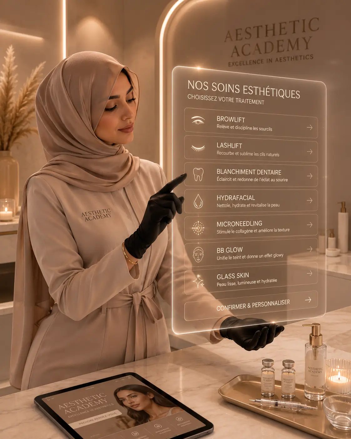 Soins esthétiques premium Aesthetic Academy